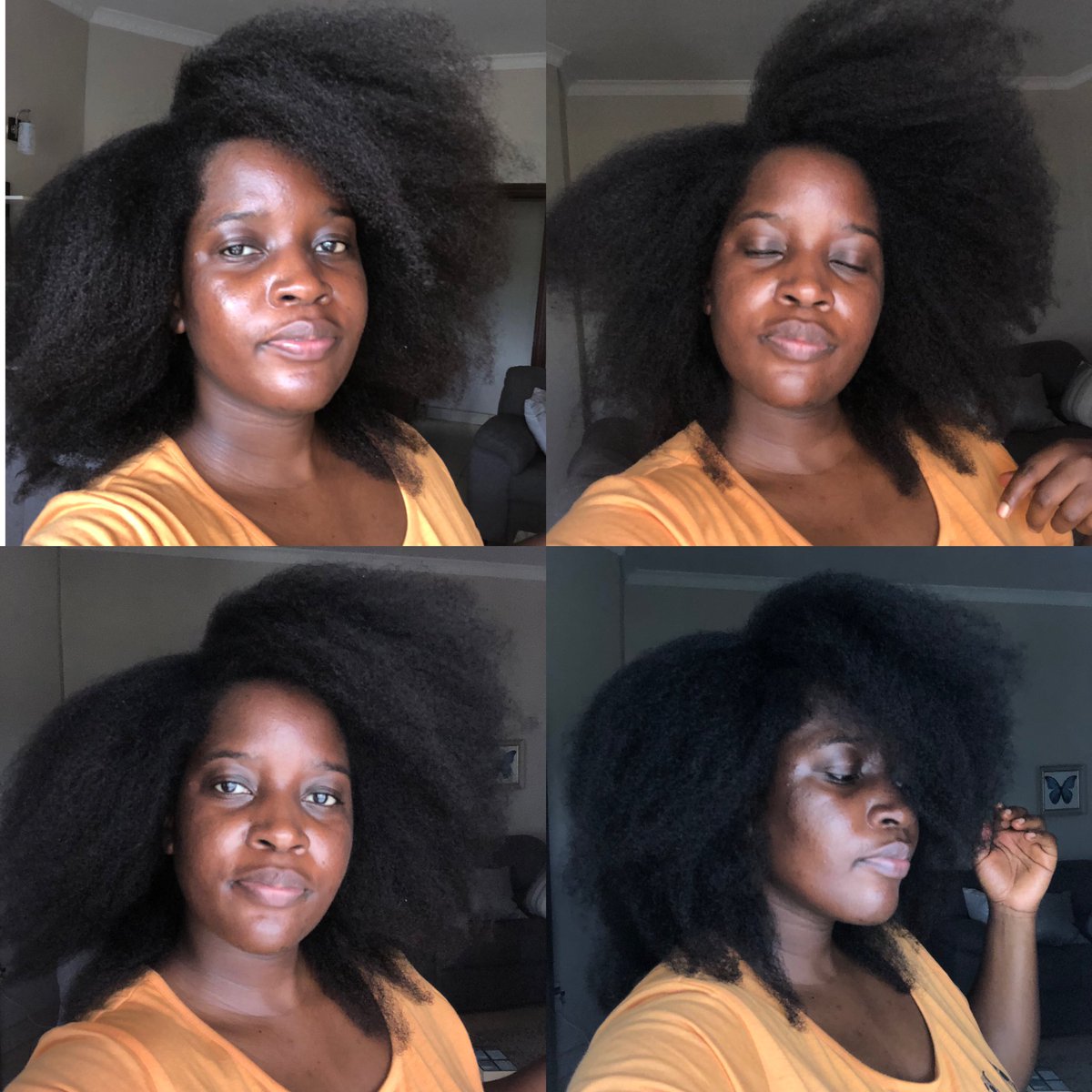 The hair has gotten thicker and longer again …