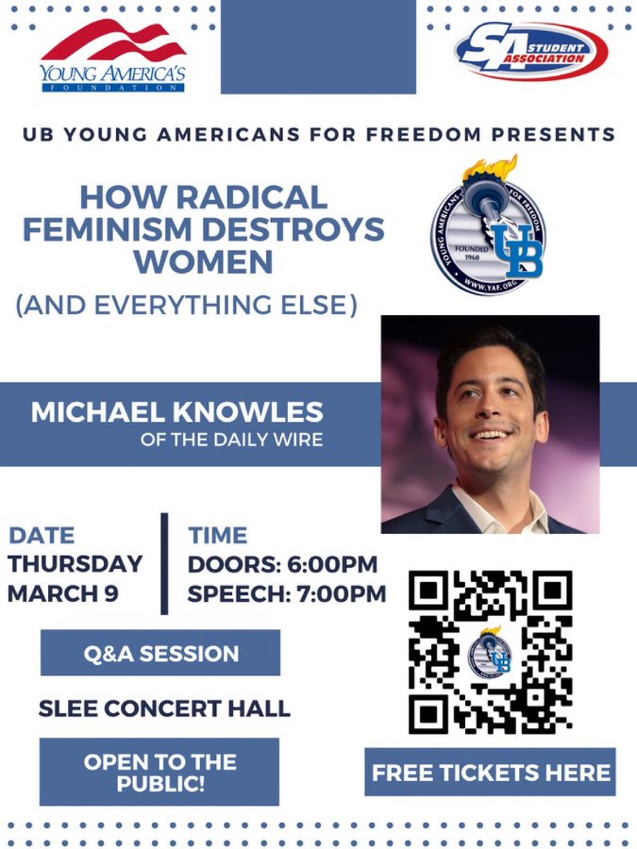 Please call 716-645-6969 (media relations dept) to protest this event. This dude just gave a speech saying trans people need to be eradicated. <a href="/ub_alert/">UB Alert</a> #buffalo