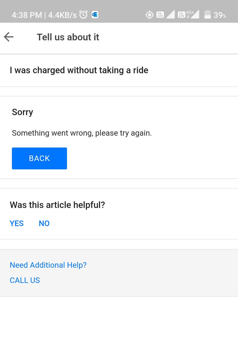 GopalSaraf28's tweet image. @Olacabs Pathetic Service.. #deleteOlaApp
#BoycottOlaride
Everytime cancelled by driver then we have to pay the cancellation charges. 
Even Again charge without taking the ride.. Driver misbehaving.. If we want to reach customer care you can never get reply.. Only one answer PFA
