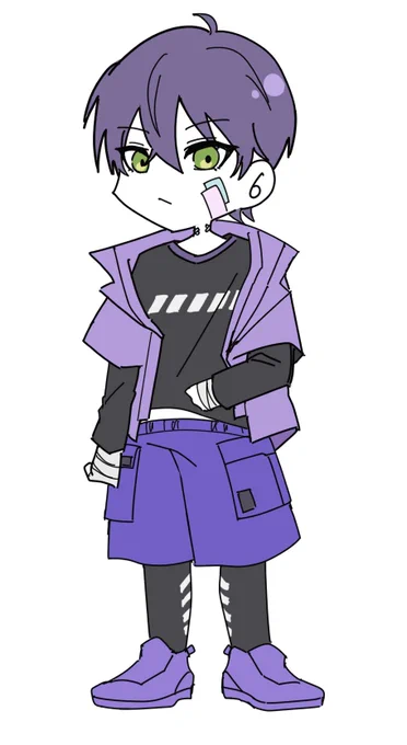 このタイプのデフォどこまで描き込むか悩むな 