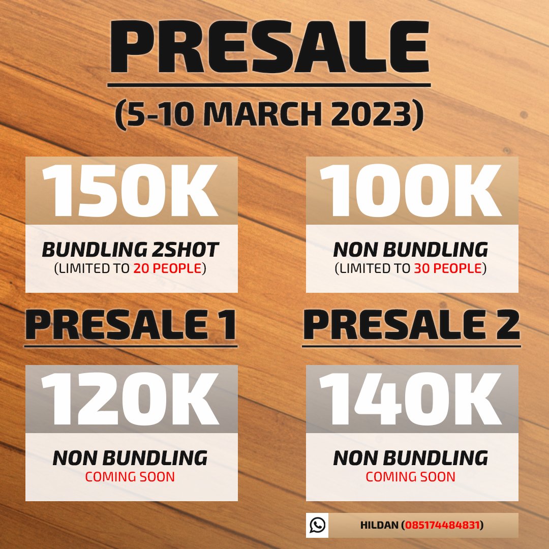 FJKT48_Bandung's tweet photo. Nah, ini dia yang kalian tunggu-tunggu!
Yuk, langsung hubungi CPnya  sebelum kehabisan~

Lho, tapi itu kok ada satu lagi yang masih belum dispill? Kepo kan? Tungguin lagi aja ya ges ya 🤭

Contact Person :
Hildan
085174484831 https://t.co/s5nHcnnoaF