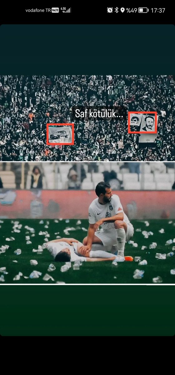 Bakalım akşam kaç tane spor programı bunda bahsedecek kaç tane gazeteci haber yapacak #Amedspor faşist ırkçı bursa