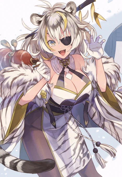 眼帯娘の寅ちゃん#ETOGirls #干支娘 