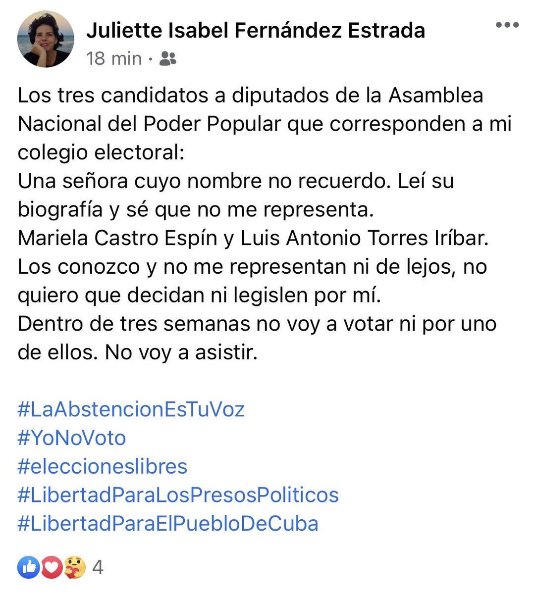 Luz_Cuba's tweet photo. #CubadiceNOaladictadura https://t.co/cKEiGVN3bW