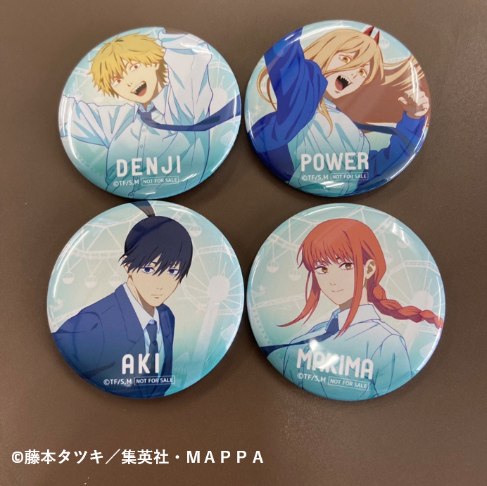 縁日ゲーム景品紹介】 本日は『C賞：缶バッジ』をご紹介！ コラボ