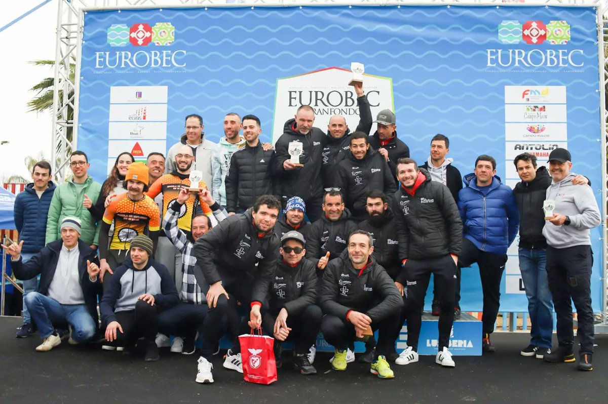 🚴‍♂️ 1.500 ciclistas han participado este domingo en el #GranFondo #Eurobec, con partida y meta en #Badajoz y paso por #Elvas y #CampoMaior

➡️ Magnífica jornada de ciclismo en la primera edición de la prueba en la #Eurociudad 🇪🇸🇵🇹🏆