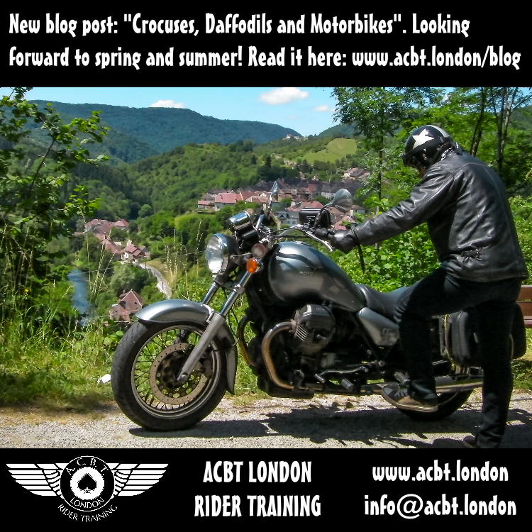 AcbtLondon's tweet photo. New blog post: "Crocuses Daffodils and Motorbikes". Looking forward to the spring/summer riding season. 🌸🌷🌼 🏍️ 🛵
Read it here: https://t.co/jkOhVo0uTA
.
#motorcycles #motorbikes #motorcycleblog #motorbikeblog #motorcycletraining #motorbikelessons #cbt #das #bikerlife #scooterlife #motorcycleadventure #spring #summer #scooterlife #bikerlife