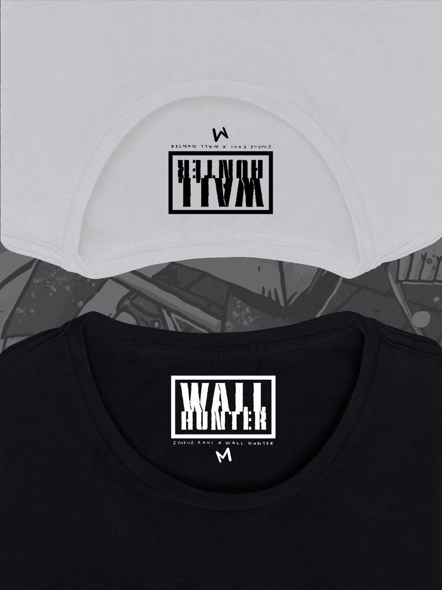 WallHunterMural's tweet photo. PRE-ORDER OPENED!
Assalamualaikum, kolaborasi pertama untuk tshirt,  @KEPALA_IK4N X Wall Hunter dah release! 

PROMO UNTUK 100 HELAI TERAWAL

Untuk preorder, DM atau tekan link whatapps di BIO. https://t.co/0e0hE2THlV