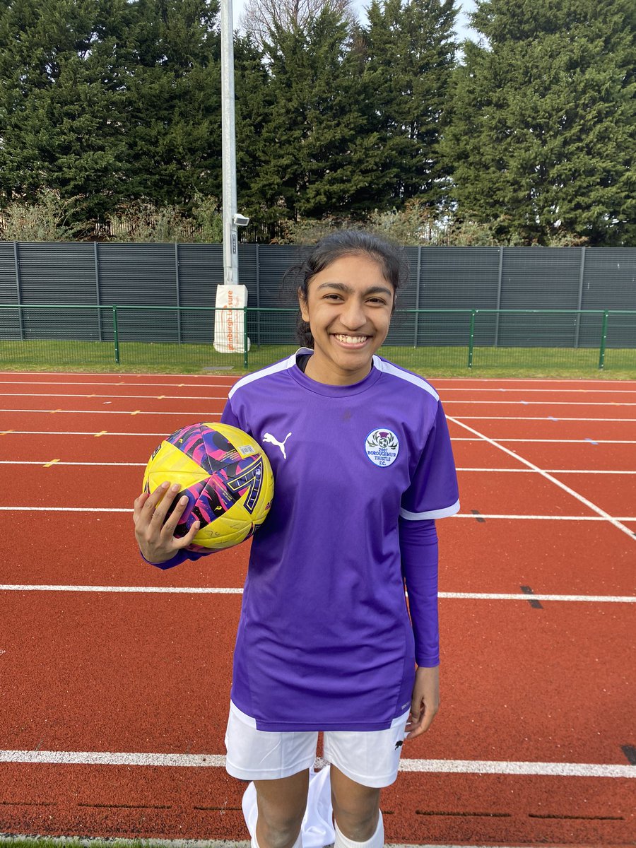 And todays POTM….. ABBY !!! 
@EUWAFC <a href="/BTFC07/">Boroughmuir Thistle</a> 
💜⚽️💚