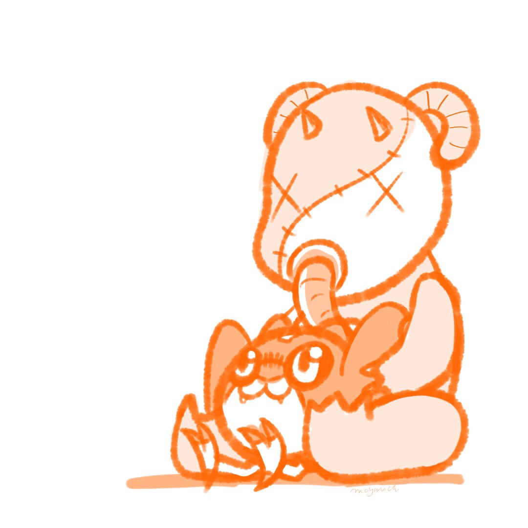 「チビだったころのクマ*ンと節と気合とかわいくてごめんトレス 」|ちゃいのイラスト