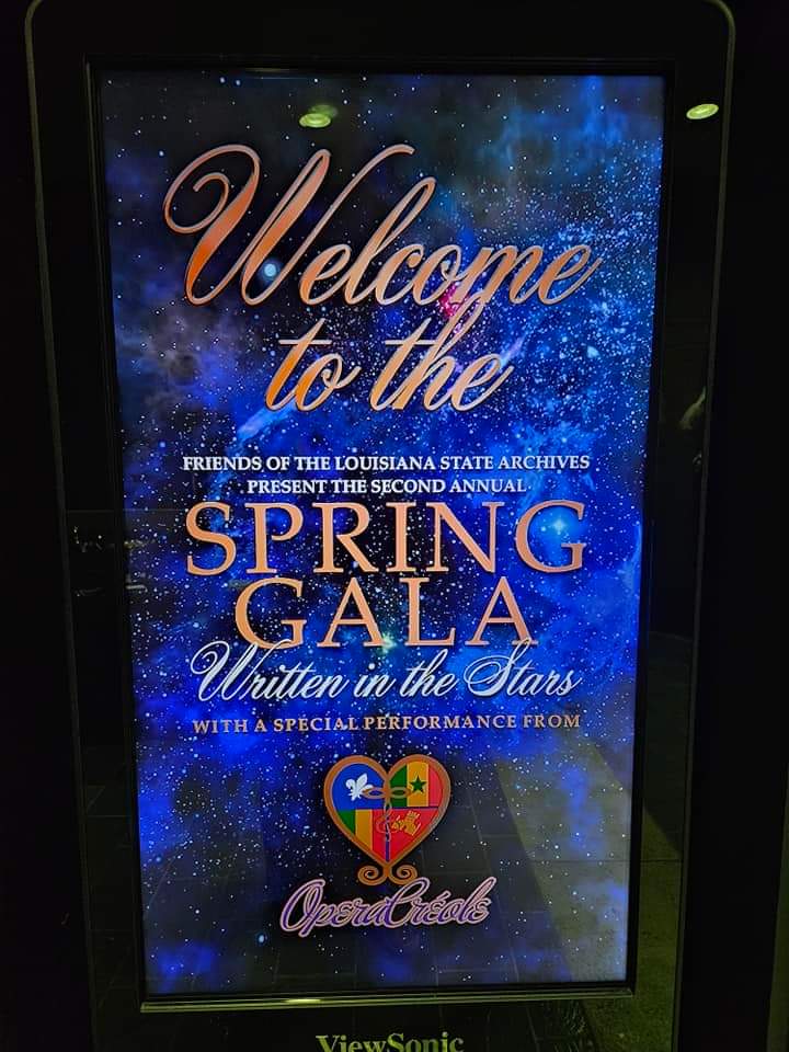_TaylorJWhite's tweet photo. OperaCréole had an amazing night at the Louisiana State Archives Spring Gala! https://t.co/LOluQL5uSZ