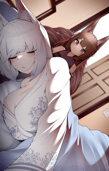 #AzurLane  #アズールレーン

(='∇`=) ~もふもふ~ 
Mofumofu~😆 