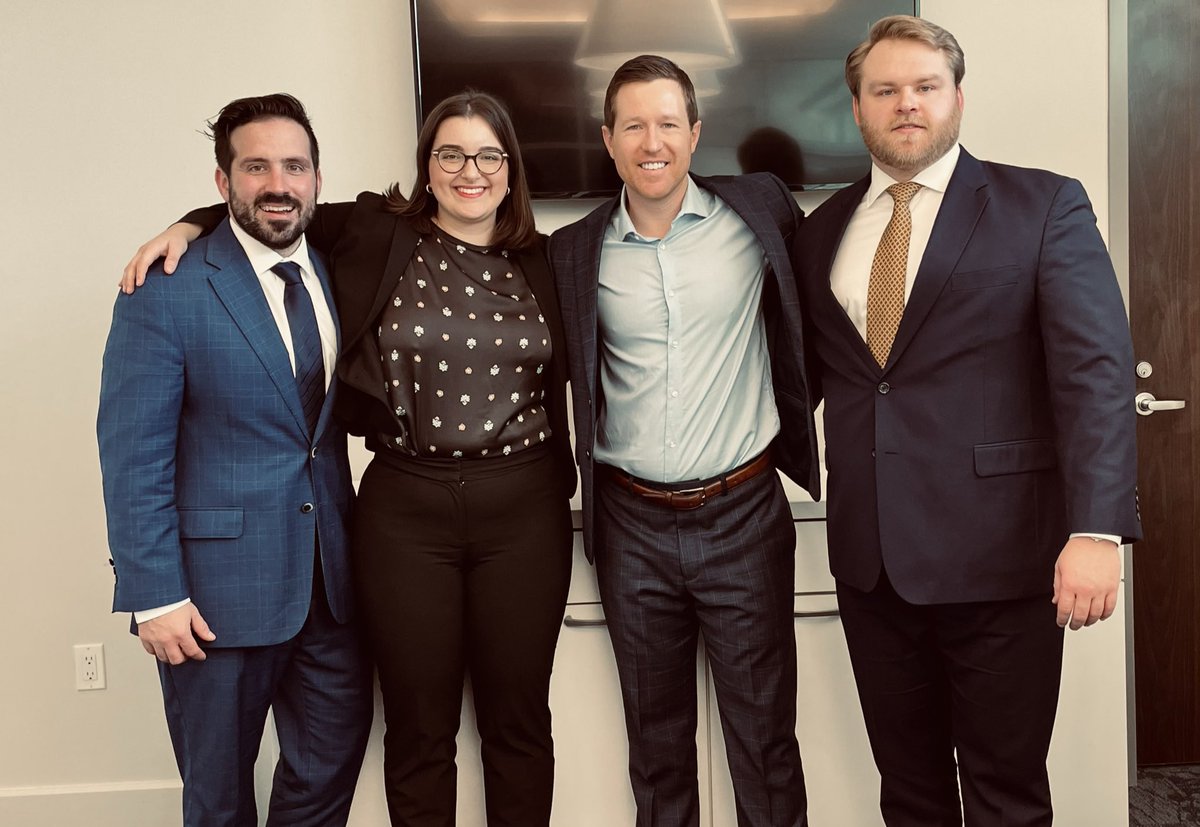 BrockWillis's tweet photo. I had a blast participating in the baseball arbitration competition 
@TulaneLaw earlier this semester! It was inspiring to see so many talented law students with a passion for sports law. Can't wait to apply what I learned in my future legal career.  ⚾ ⚖️ #SportsLaw #BaseballArbitration