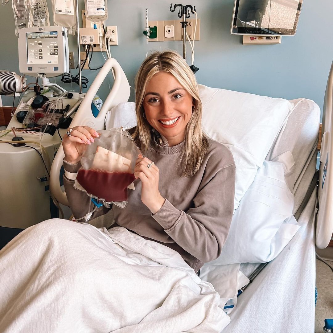 Olivia, blood stem cell donor