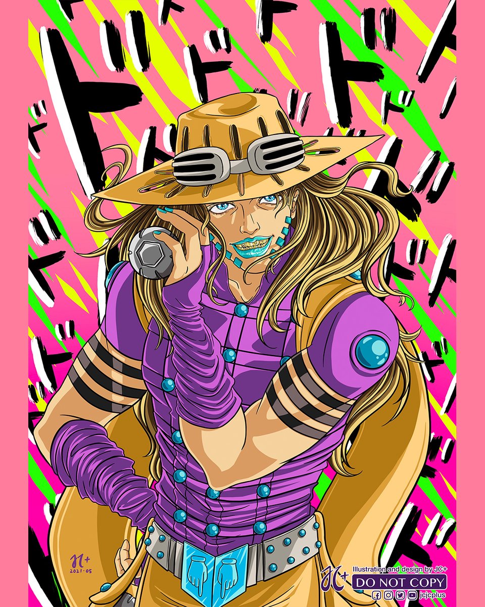 jcjcplus's tweet photo. JOJO Steel Ball Run - Gyro Zeppeli

Illustration and design by JC+ 
JC+ info: https://t.co/1aa4hzPZKM

#jcreativeplus #art  #artshare #digitalart #drawing #procreate #illustration #dotsdrawing #portrait #絵 #イラスト #お絵かき #イラスト好きな人と繋がりたい #JoJosBizarreAdventure https://t.co/cocxlpfWmY