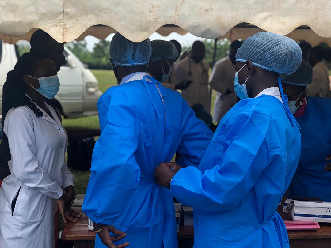 sg_must's tweet photo. About the day: We are still in Ruhaama Ntungamo at the #MustHealthWeek Medical Camp. We thank all the stakeholders, the people of Ruhaama, @MBUMSA_OFFICIAL plus all our partners for making this a reality. https://t.co/4UKlg09EYV
