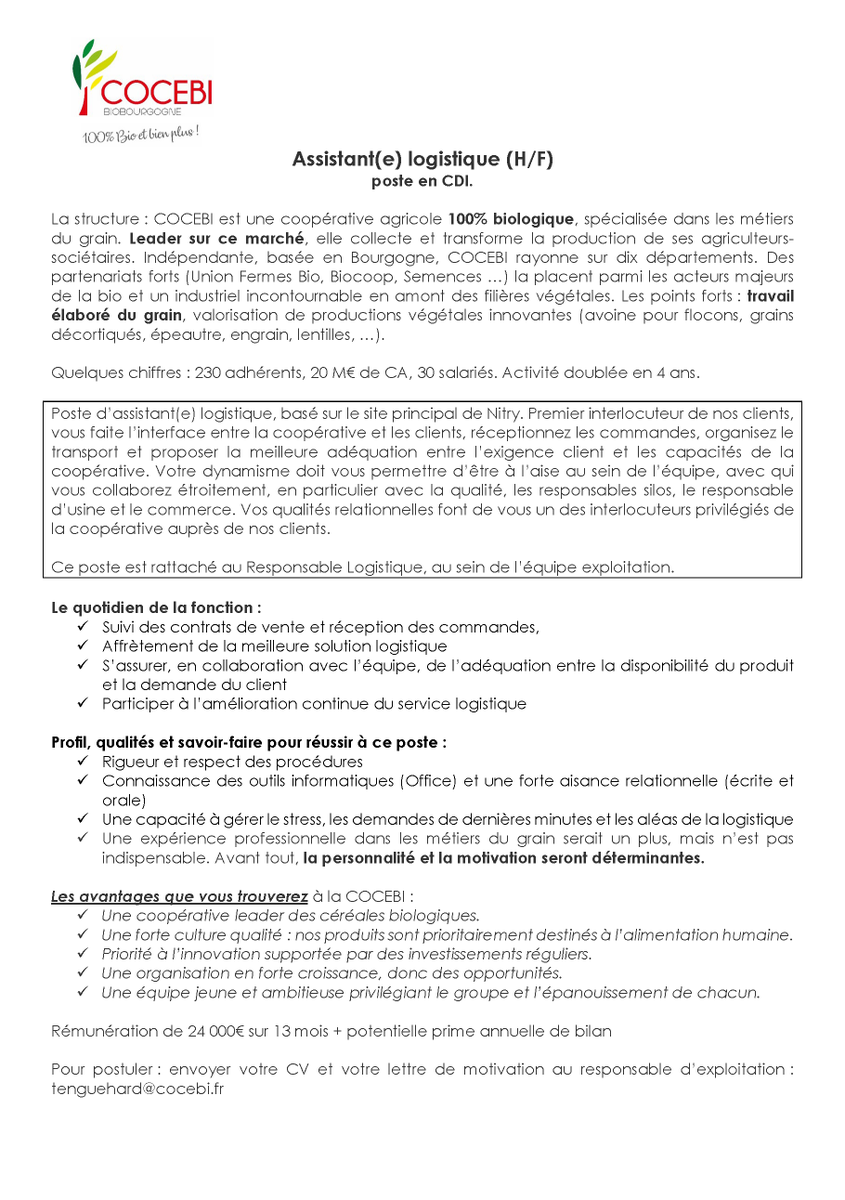 Coopérative COCEBI tweet media