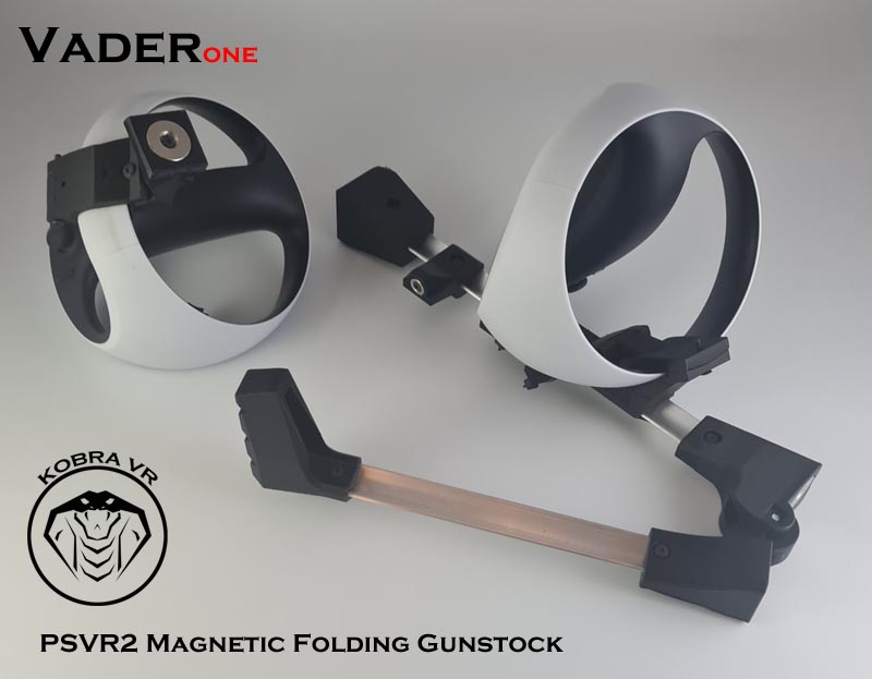 Kobra_VR's tweet photo. Finished testing #PSVR2 Gunstock Vader One, absolutely love it ❤️. Currently working with Pavlov, video to follow. Absolute beast mode, but feels imba against none-gunstock players atm. Can even use bolt - actions / pump-actions.
Pre-orders up later today. https://t.co/z7AslUwQxX