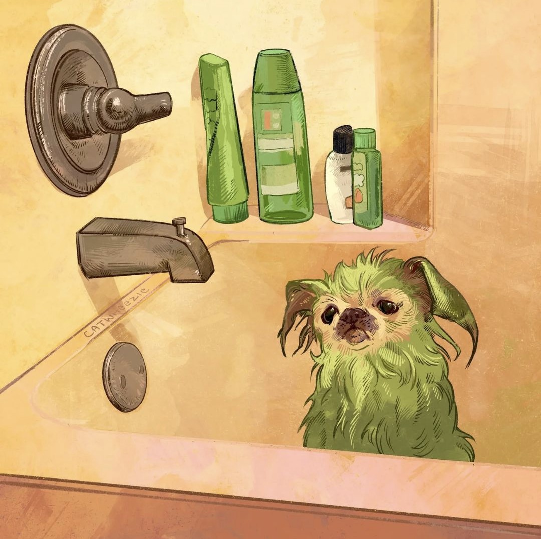 catwheezie's tweet image. THIS is the gunch