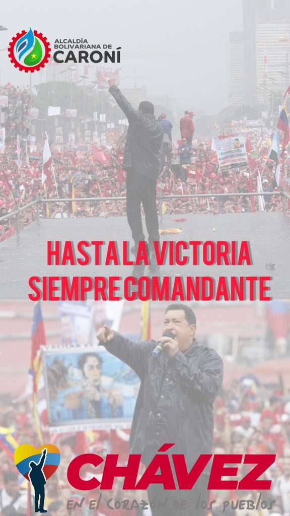 El legado del comandante Hugo Chávez Frías, político, militar y hombre de pueblo, está cada día más vigente.
Su lucha por la reivindicación de los más desvalidos, por lograr un mundo más justo lo llevó a consolidarse como un líder internacional.<a href="/NicolasMaduro/">Nicolás Maduro</a>