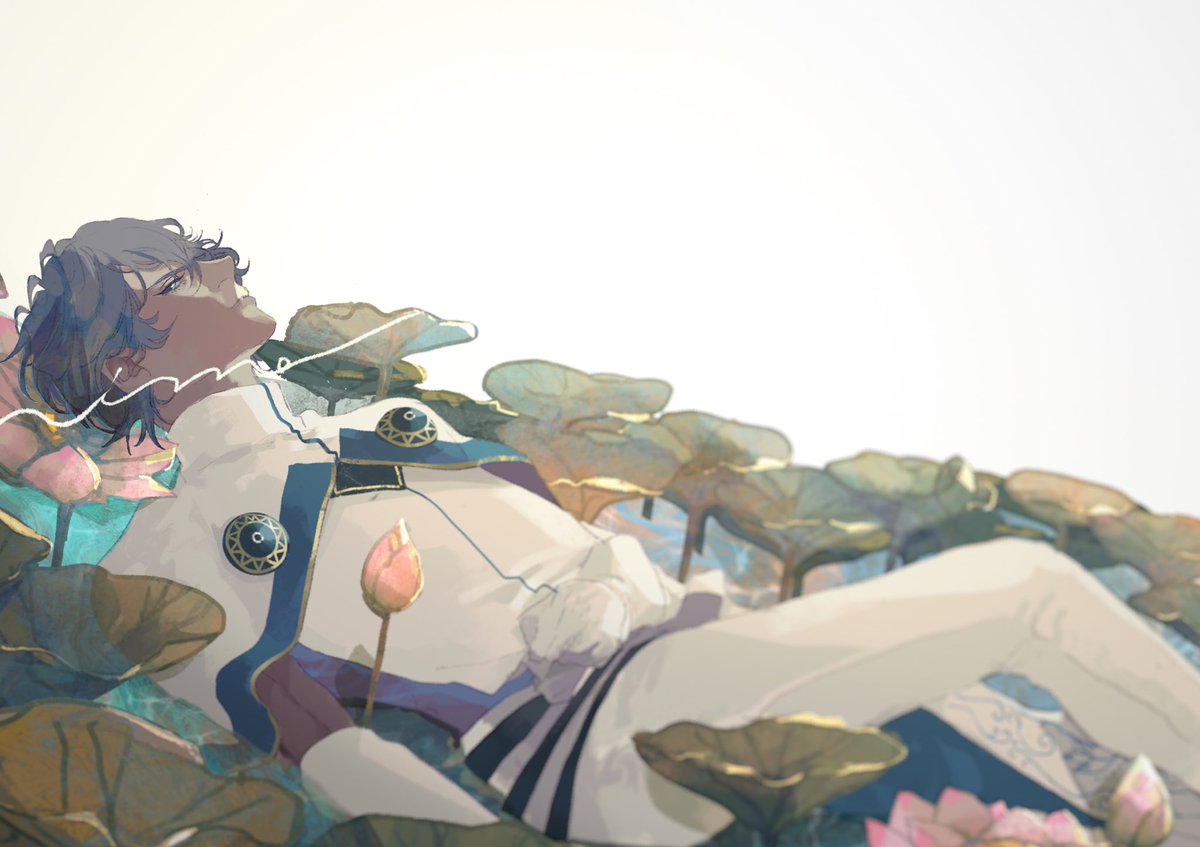 セイバー・ブライド ,ネロ・クラウディウス(Fate) 「昔から寝転んでるポーズ好き 」|nima𓅪5/3超神の叡智のイラスト