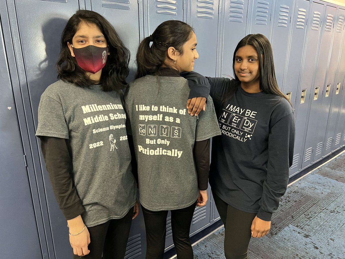 mrsjonestims's tweet photo. South Lyon representing at Oakland County Science Olympiad Regional Competition! Without knowing it, our two teams went with a similar shirt theme! https://t.co/Dl73IIzpVW