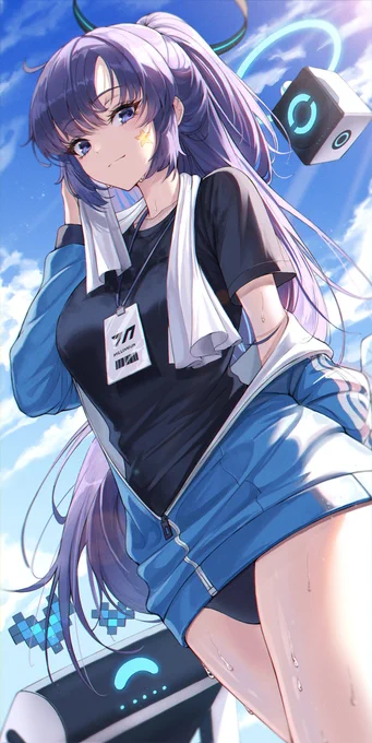 ユウカ #早瀬ユウカ #ブルアカ #体操服 #女の子 #ブルーアーカイブ #早瀬ユウカ(体操服)  