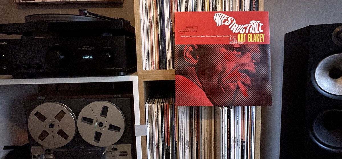 GelderFrank's tweet photo. #NP Indestructible! #artblakey #wayneshorter #leemorgan #curtisfuller #cedarwalton #reginaldworkman #rudyvangelder #bluenote https://t.co/GpLMsFW9aV