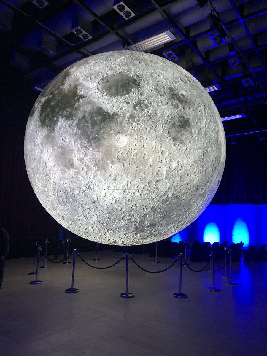 Second of the inOrbit events at the Embassy Theatre in Skegness. Museum of the Moon. Mars next! #stunning
#wellworthavisit #goodcompany