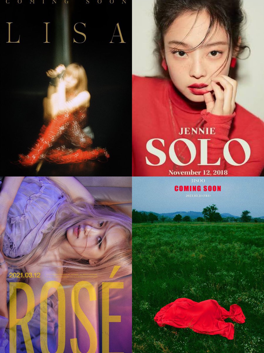 BPINKLATINO's tweet photo. Su momento ha llegado,JISOO escribirá una nueva historia como solista,vamos a romperla el 31 de marzo 😭 ahora si 4/4 

SOLOIST JISOO IS COMING
#JISOOComingSoonPoster https://t.co/uUC2tpgQXW