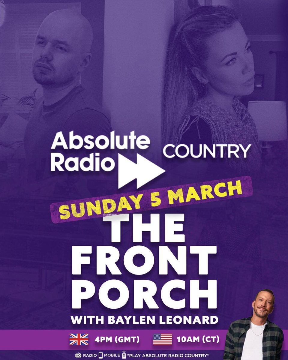 KirstieKraus's tweet photo. โญ๏ธ SURPRISE & TUNE IN โญ๏ธ
#WAIGL will be played today on @ARCountry The Front Porch with @HeyBaylen ๐ป ๐ถ ๐ค ๐
Thank you so much for believing in us!
Tune in ๐๐ผ https://t.co/uqfkJdFU2y
#waigl #whoamigonnalove #absoluteradiocountry #TheFrontPorch #BaylenLeonard #thankyou https://t.co/sYmxjD8BjY