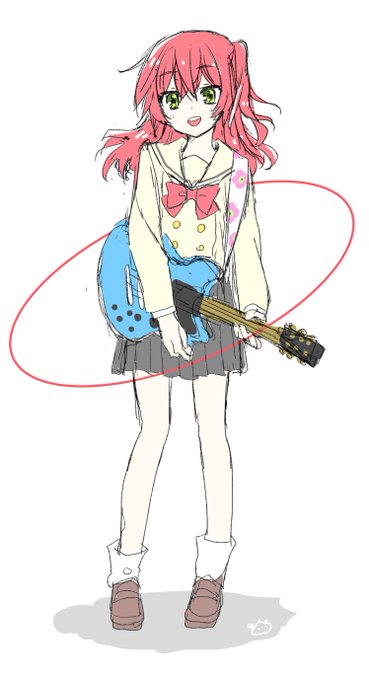 「ギターピック 学生服」のTwitter画像/イラスト(新着)