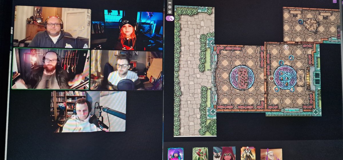 #dungeonsanddragons is trending and it's perfect timing, as we're playing it right now, recording 2 more episodes for <a href="/ScorchedSheep/">Do Dragons Dream of Scorched Sheep?: A D&D Podcast</a> 

#ttrpg #roll20