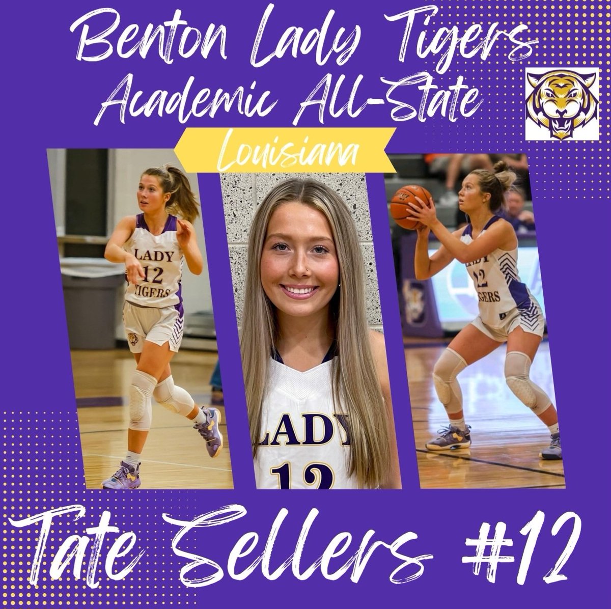 BentonLadyTige1's tweet photo. Lady Tigers, @sellers_tate, receiving her Academic All-State Award! Yep, that's ALL "A" in ALL 4 years. @Marissaschoth @maddyryan12 @AKRyan25 @mikayelasanche1 @WashingtonReily @erykahh23 @CBailey0 @Taymartinez26  @lainey_lafitte @jannahcarter2 @Addi_R_Morris @emilysteph06 https://t.co/bLlISiSJnL