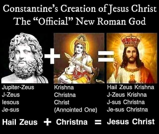 ThundersSeven's tweet photo. Did you know the #Son's #Name #YaHUShA was "transliterated" 975 times & #replaced with #Iesvs #Iesous & for the past 500 yrs or so a #graven #image of #Jupiter #Zeus has been called #Jesus in #English
Who is the one they call #theLORD?
#Baal #vanity #sun #god #Heathen born Dec25 https://t.co/jmdEVWkJCq