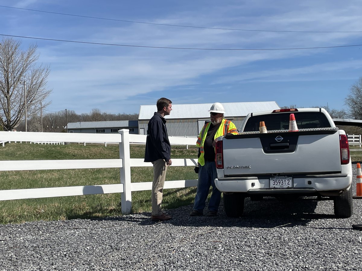 GovAndyBeshear's tweet photo. Thank you to every first responder, utility worker, volunteer and every Kentuckian lending a hand and helping those affected by Friday's storms. We’re in this together, and we’ll get through this together. https://t.co/AwwSBJU8S3