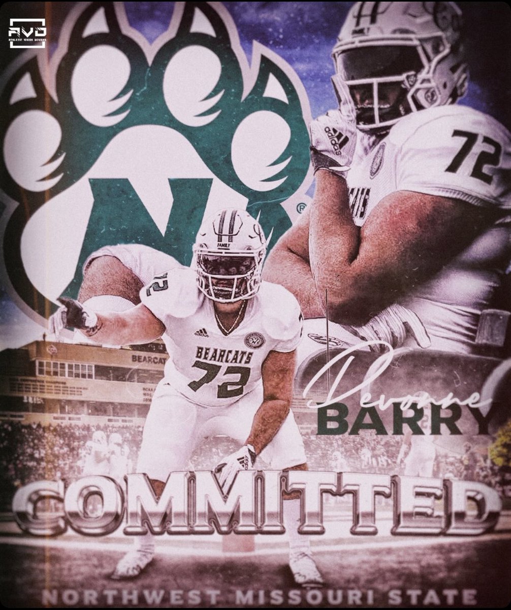 barry_devonne's tweet photo. 100% COMMITTED !!! 💚🤍
@NWBearcat_FB https://t.co/sGMmsthGn5