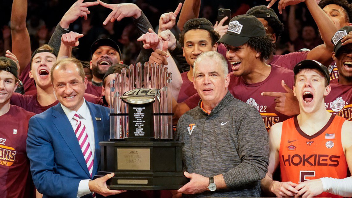 OX_VT's tweet photo. Well there you have it!
The ACC Triple 👑 
The Virginia Tech #Hokies are the only program in ACC history (since 2004 expansion) to win an ACC 🏈, MBB 🏀 and WBB 🏀 championship . 🏆🍻🎉 https://t.co/1jjqtdw9AT