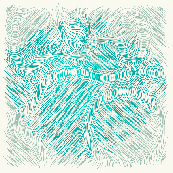 jessihamel's tweet photo. And another #genart flow field https://t.co/eVKqaAMd7z