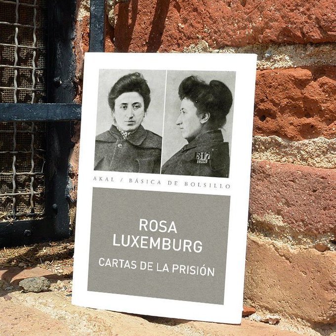 🔹Rosa Luxemburg siguió escribiendo incansablemente para defender sus convicciones.

🖋 Pese a su represión, nunca dejó atrás sus ideas.