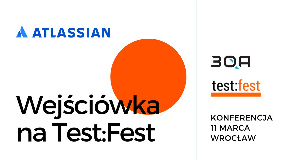 Gratulujemy Zuzannie i Łukaszowi, którzy są zwycięzcami w Konkusie. Brawo!
<a href="/Atlassian/">Atlassian</a> 
<a href="/test_fest_/">Test Fest</a>