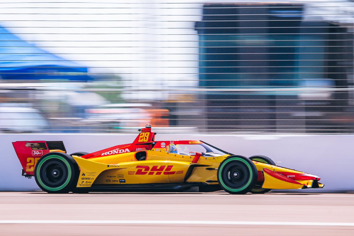 Morganvans336's tweet photo. RG had a FAST car that’s for damn sure! @RGrosjean will bounce back. Just know those @FollowAndretti cars are fast and WILL get some wins. 

#indycar #motorsports 
@GPSTPETE | @IndyCar https://t.co/yMZ3zwme4S