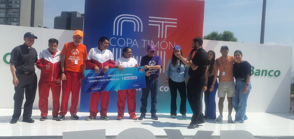 SOMEXICO_'s tweet photo. Gracias #copatimon por el evento y apoyo a Special Olympcis México. https://t.co/jBWLOYYSyV