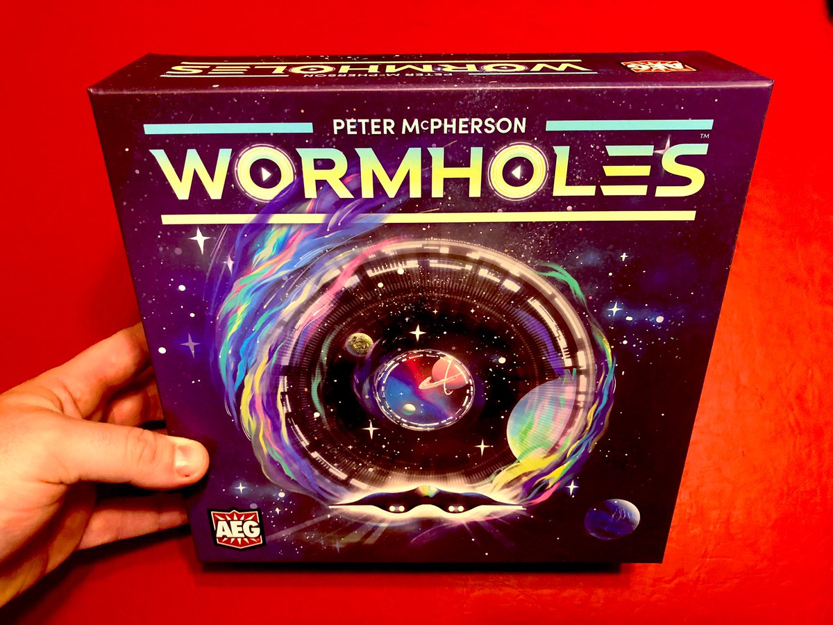 MeepleDungeon's tweet image. So stoked to try out Wormholes! 
Big thanks to @alderac for sending a copy our way 🤘⚔️🤘
#WeMakeFun
