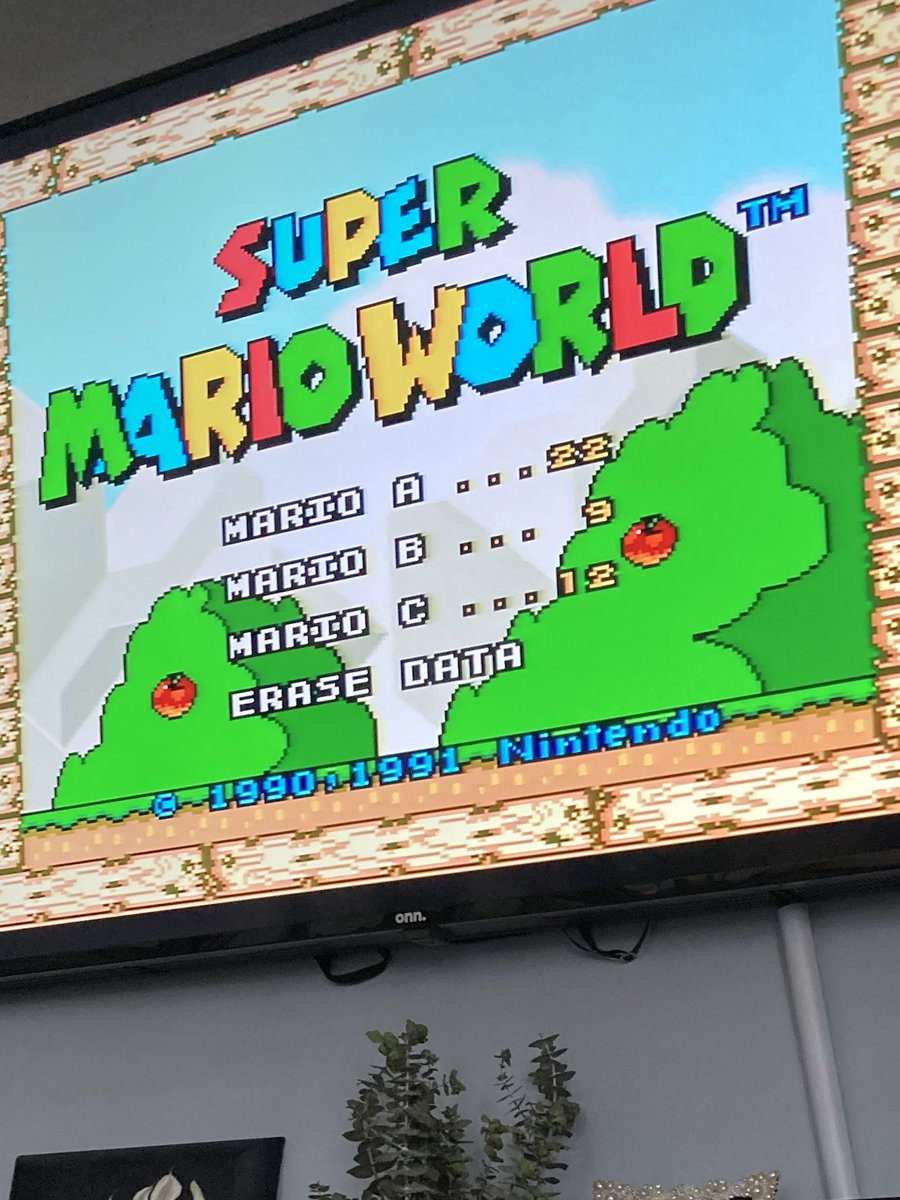 EwokToRemember's tweet photo. Dumb question but I changed the battery on my Super Mario World SNES cart, and the saves are still there. How does that work? https://t.co/wOXrXk1aIl