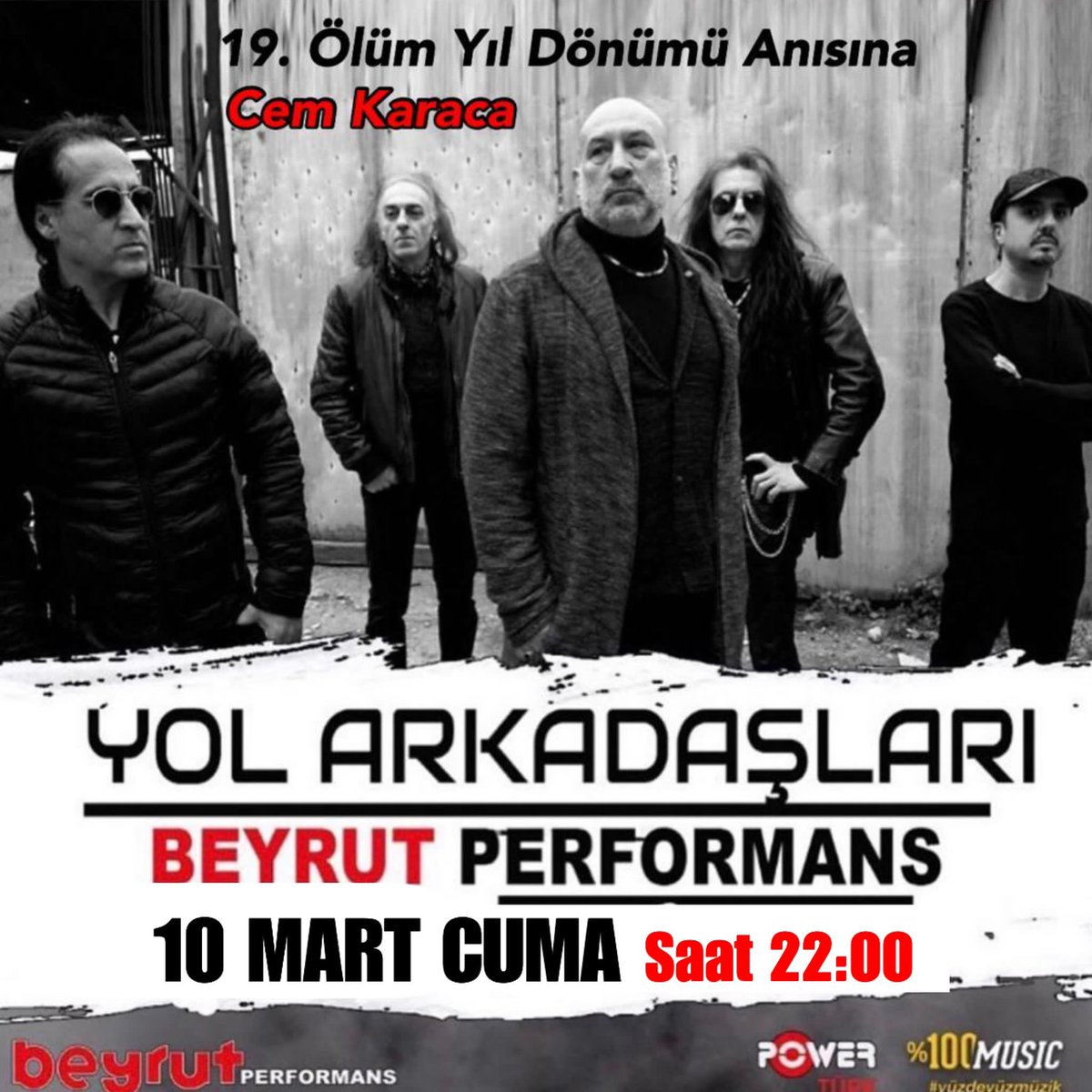 ZaferSanli's tweet photo. Büyük usta #cemkaraca yı şarkıları ile anıyoruz. Bekleriz.  @ArkadaslarYol https://t.co/sUFpuKIWEb