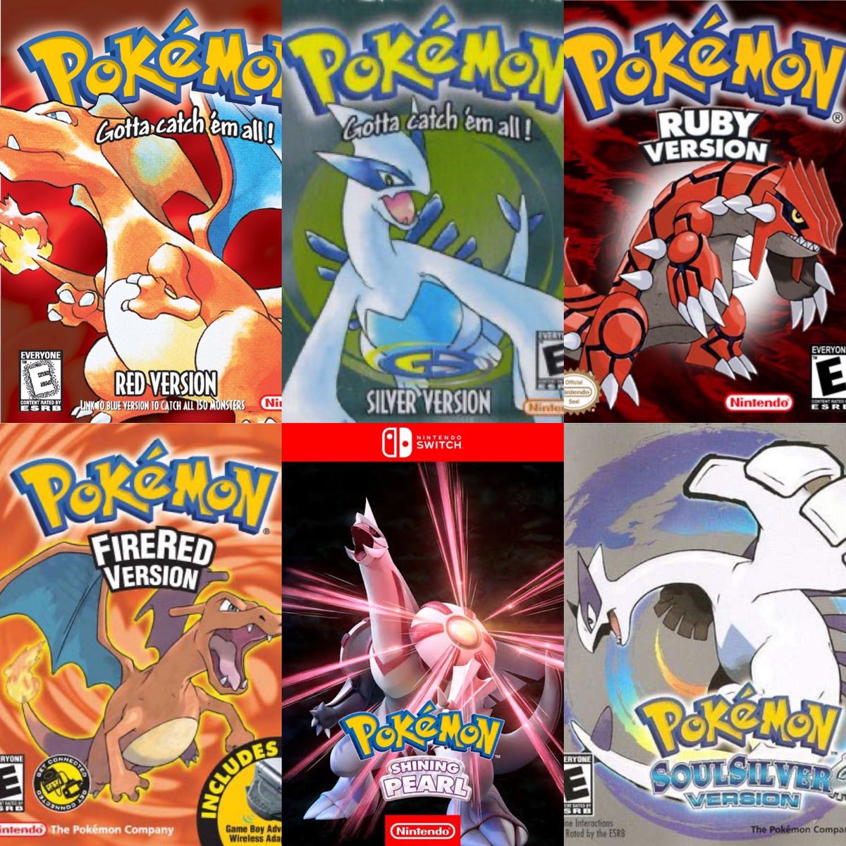 henriqueguzella's tweet image. Cobrindo as 4 primeiras gerações de jogos core de Pokémon aqui (incluindo um remake por ser muito semelhante ao jogo original).
Clique para relembrar os melhores momentos de cada jogo! 

Pokémon Red: 
Pokémon Silver: 
Pokémon Ruby:…