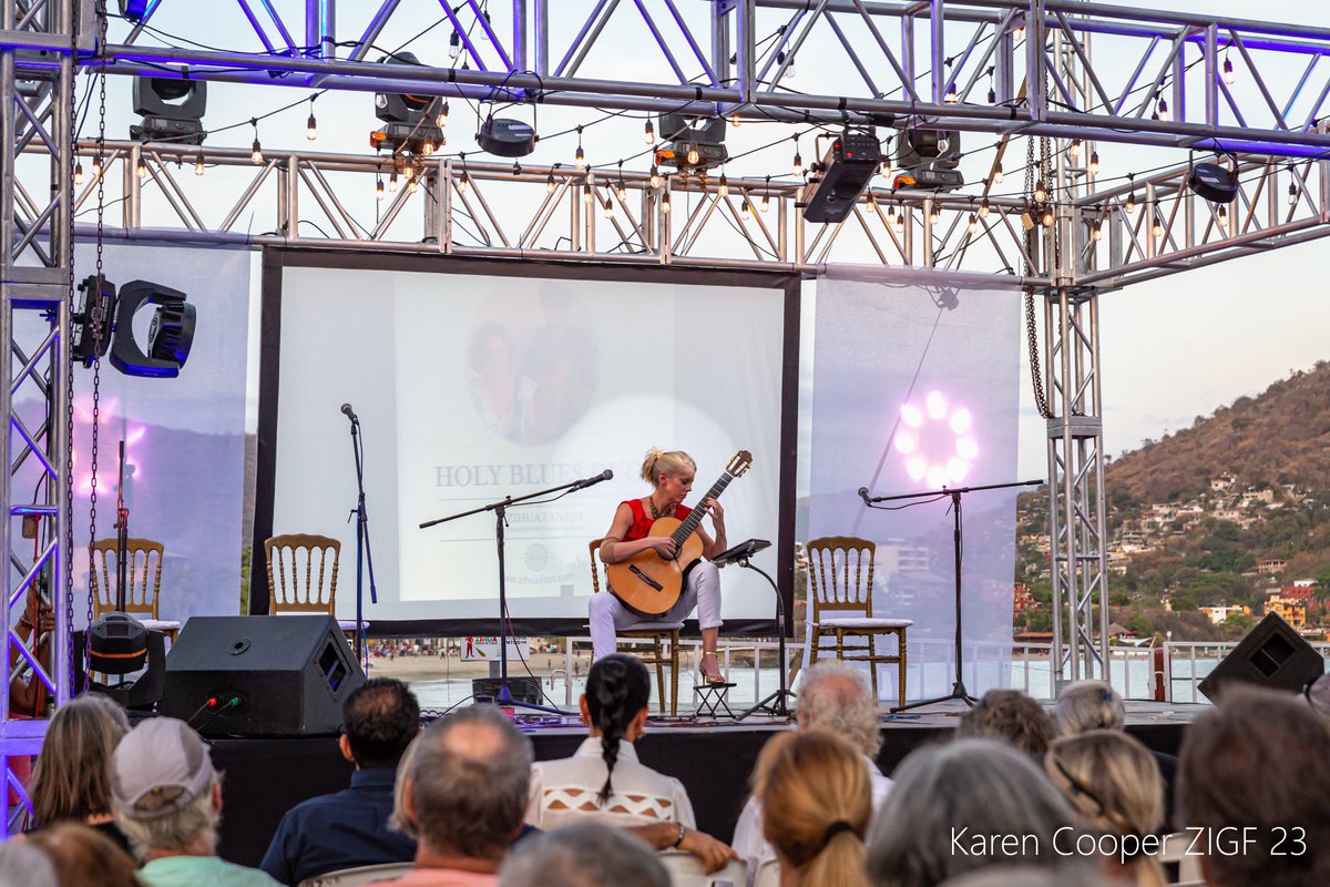 Desde Inglaterra Louise Southwood presente en el Festival internacional de la Guitarra de Zihuatanejo.
#ZIGF #Zihuatanejo #GuitarFest #FestivaldelaGuitarra