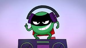Precurefan2006's tweet photo. @CBeebiesHQ @BBCiPlayer Evil pea's voice is so adorable. I really want to give #jessicadicicco a gold medal. https://t.co/Axx2ancDz8