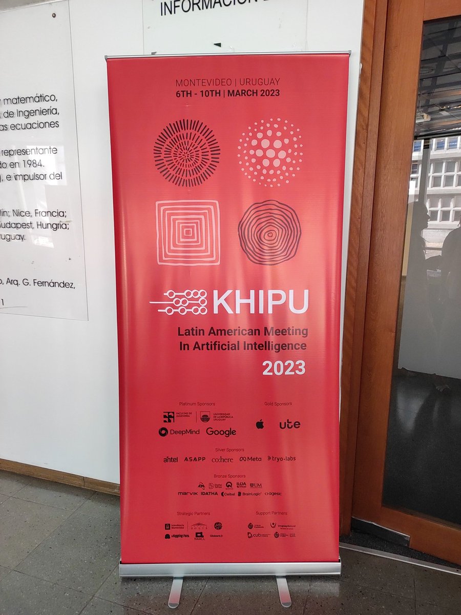 flecumberry's tweet photo. Everything is ready for launching @Khipu_AI tomorrow. A whole week of Artificial Intelligence in Latin America/for Latin America. You can follow all the talks in our YouTube channel 👉 https://t.co/9HvjXa3NIK https://t.co/sCFxLN6bUj